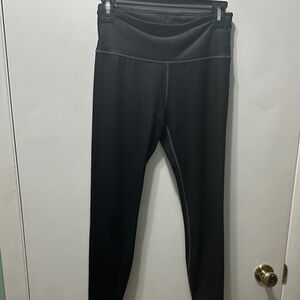 Athleta Black Elation Ultra high-rise tight. 23” inner thigh to end. 28” waist